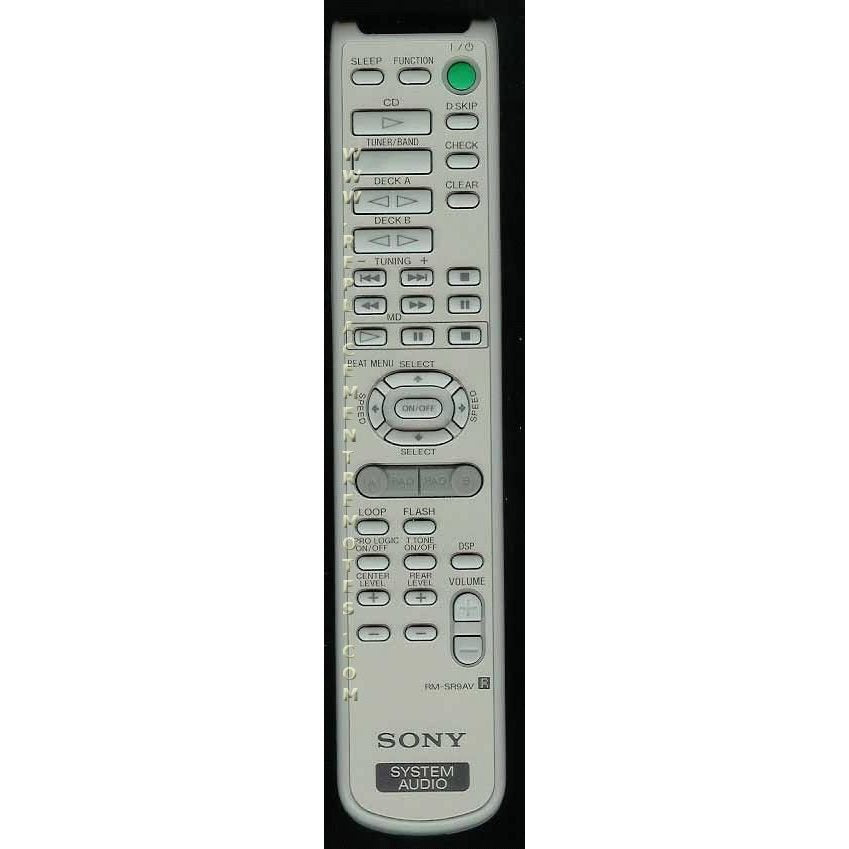 Sony RMSR9AV Audio Remote Control