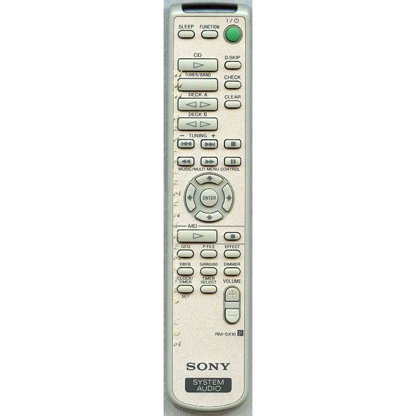 Sony RMSX10 Audio Remote Control