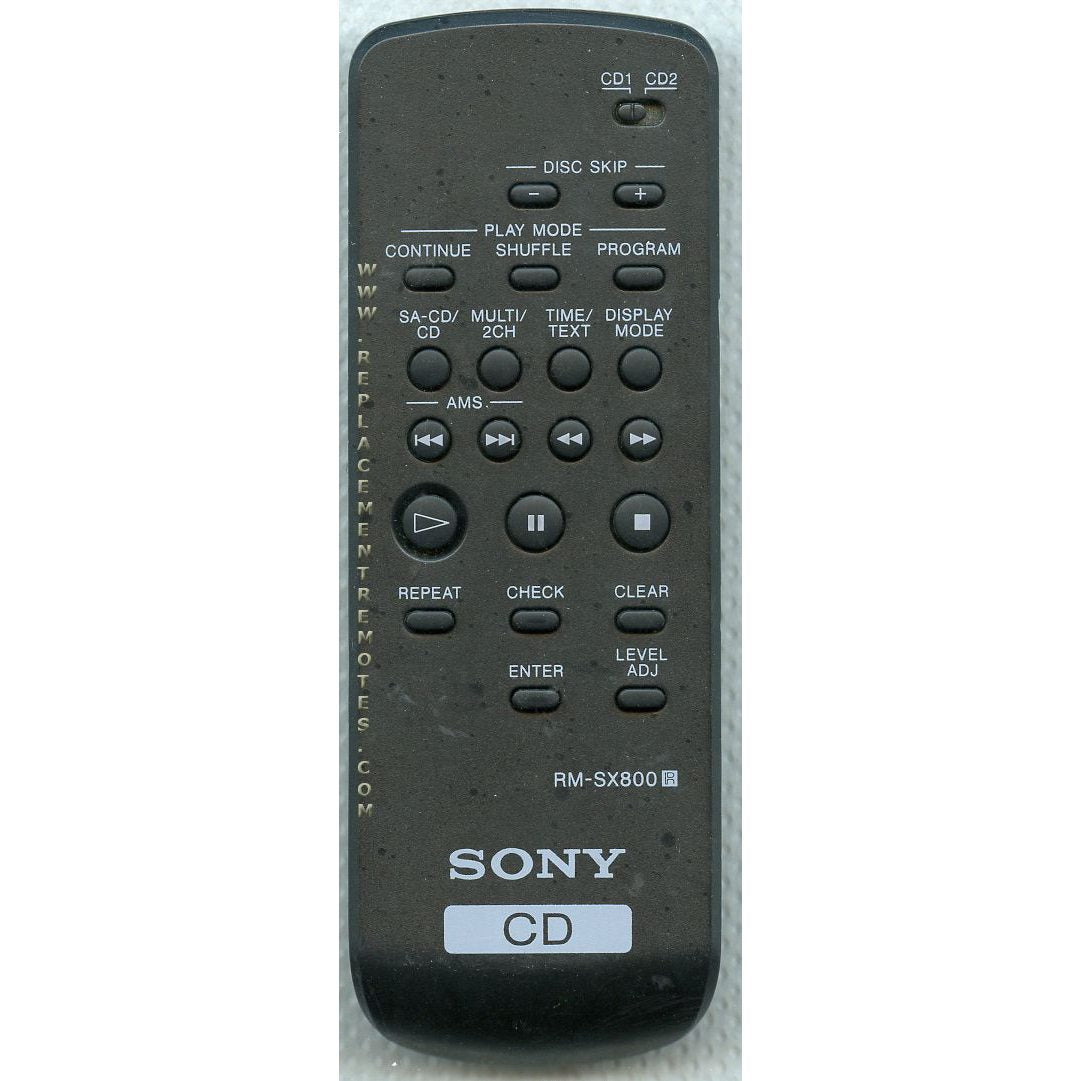 Sony RMSX800 CD Remote Control