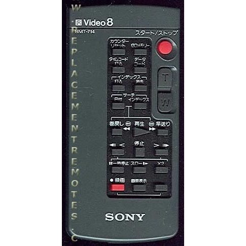 Sony RMT714/M Video Camera Remote Control