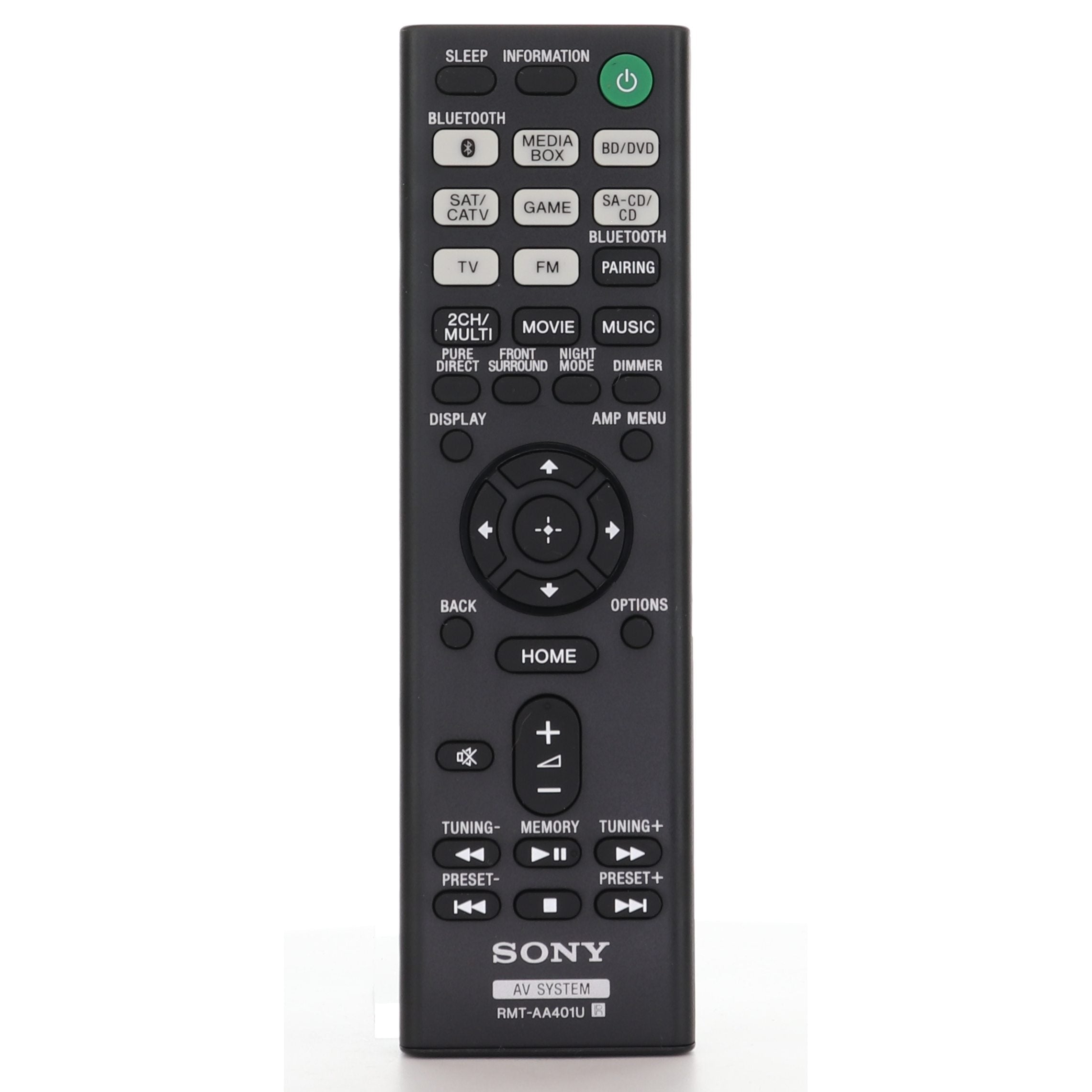 Sony RMTAA401U Receiver Remote Control