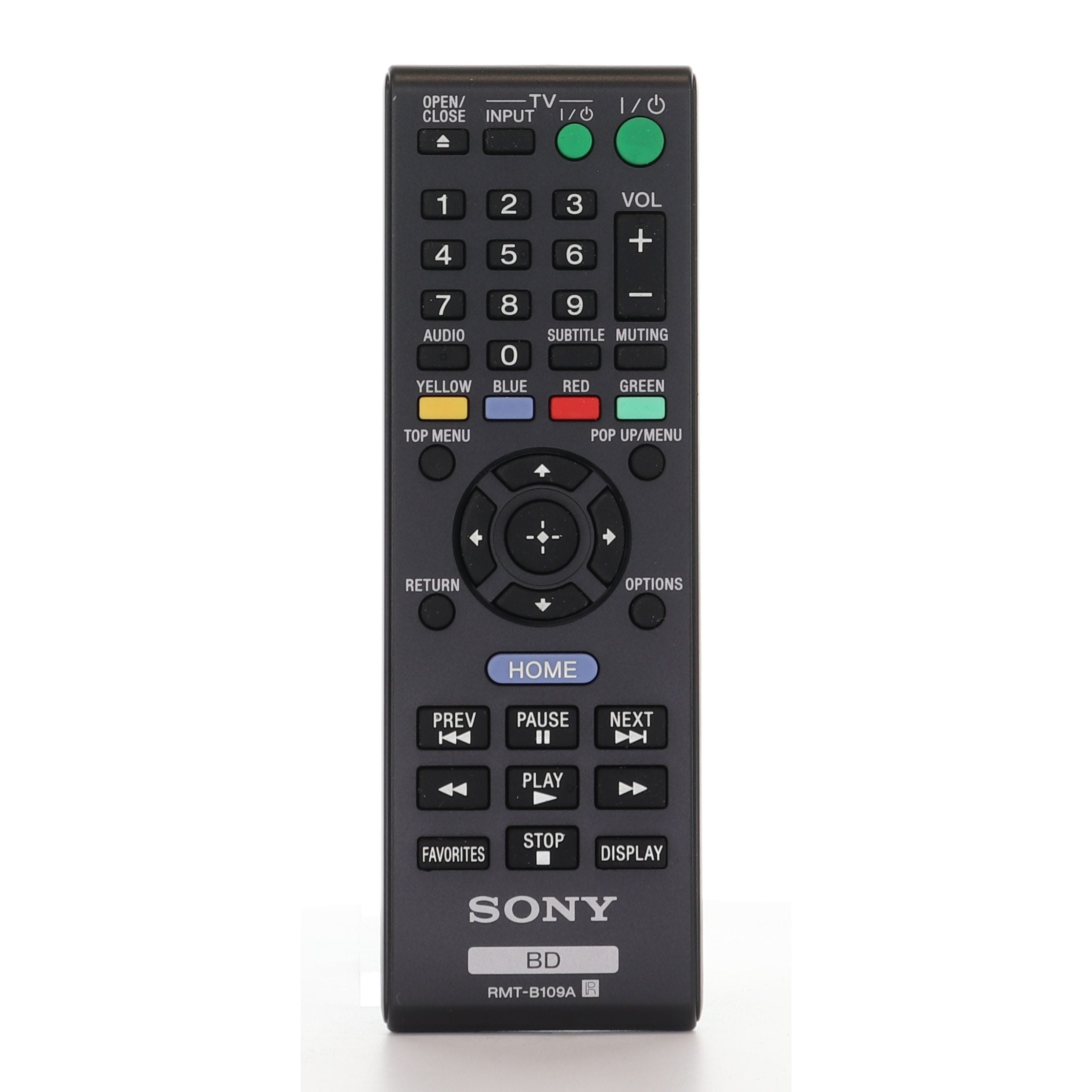 Sony RMTB109A Blu-ray Remote Control