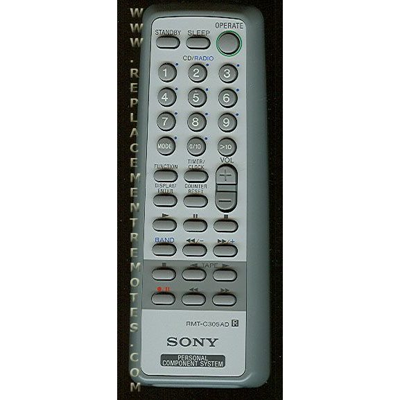 Sony RMTC305AD Audio Remote Control