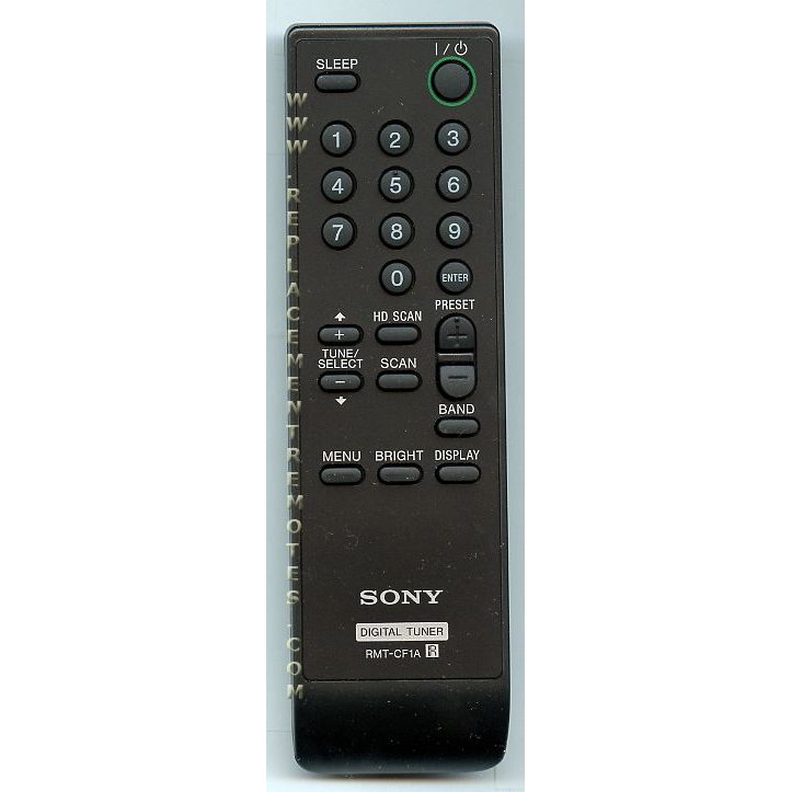 Sony RMTCF1A Digital TV Tuner Converter Remote Control