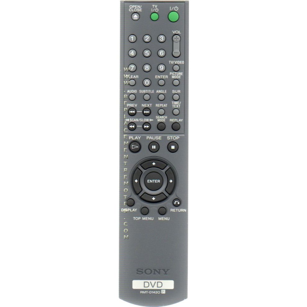 Sony RMTD142O DVD Remote Control