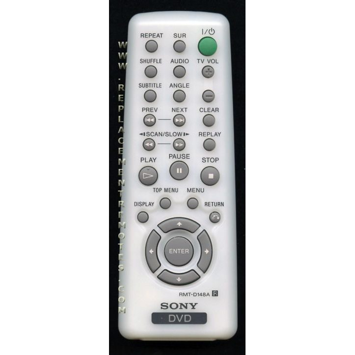 Sony RMTD148A DVD Remote Control