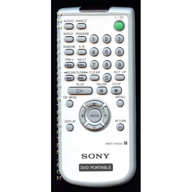 Sony RMTD163A TV/DVD Remote Control