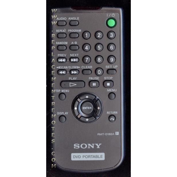 Sony RMTD182A TV/DVD Remote Control