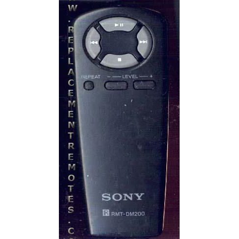 Sony RMTDM200 CD Remote Control