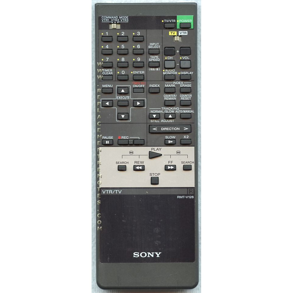 Sony RMTV128 TV/VCR Remote Control