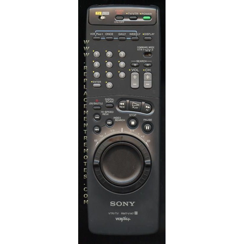 Sony RMTV147 VCR Remote Control