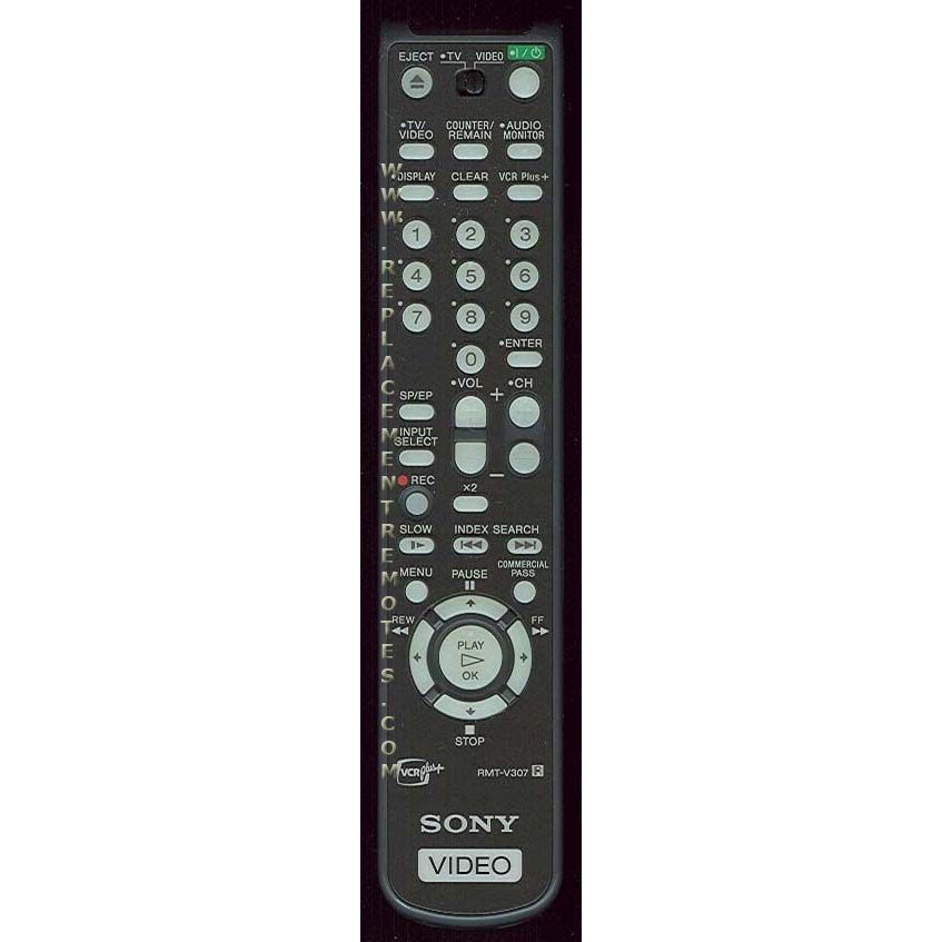 Sony RMTV307 VCR Remote Control