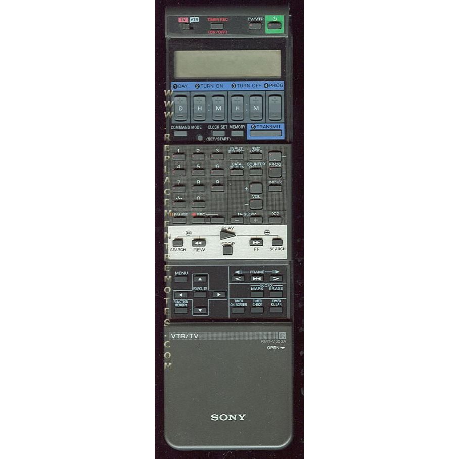 Sony RMTV353A TV/VCR Remote Control