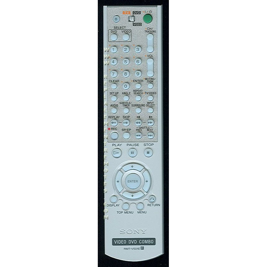 Sony RMTV501E DVD/VCR Remote Control