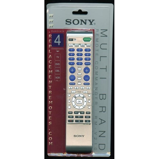 Sony RMV210 4-Device Universal Remote Control