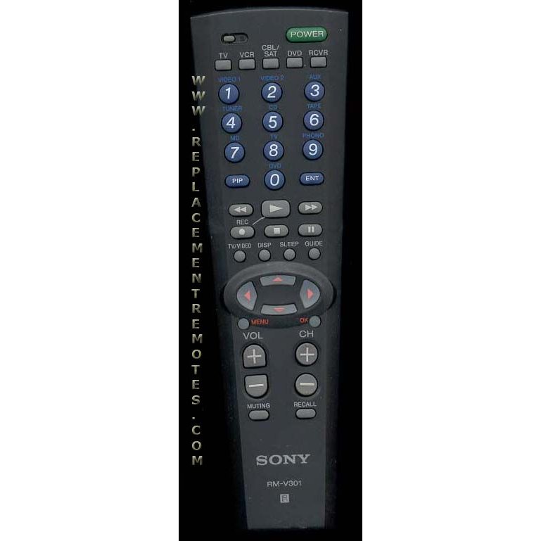 Sony RMV301 5-Device Universal Remote Control