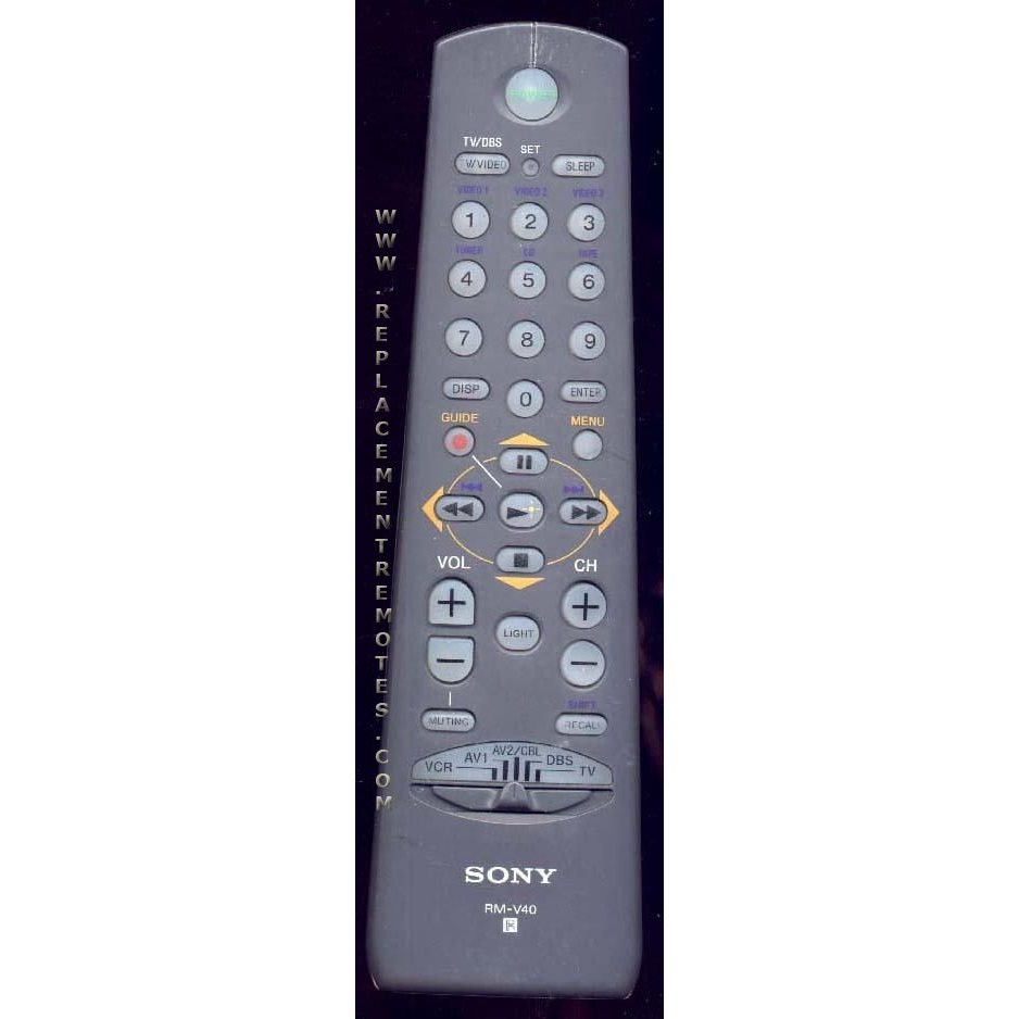 Sony RMV40 5-Device Universal Remote Control