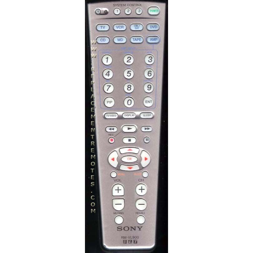 Sony RMVL900 Advanced Universal Remote Control