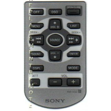 Sony RMX92 Car Audio Remote Control