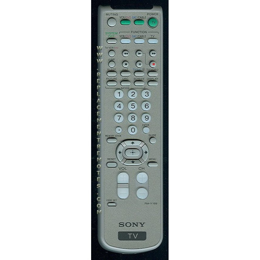 Sony RMY199 TV Remote Control