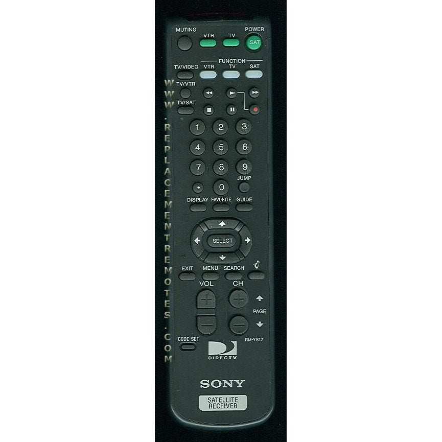 Sony RMY812 Satellite Remote Control