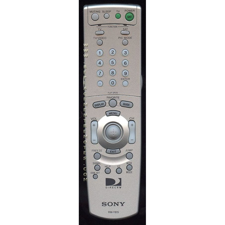 Sony RMY815 Satellite Remote Control