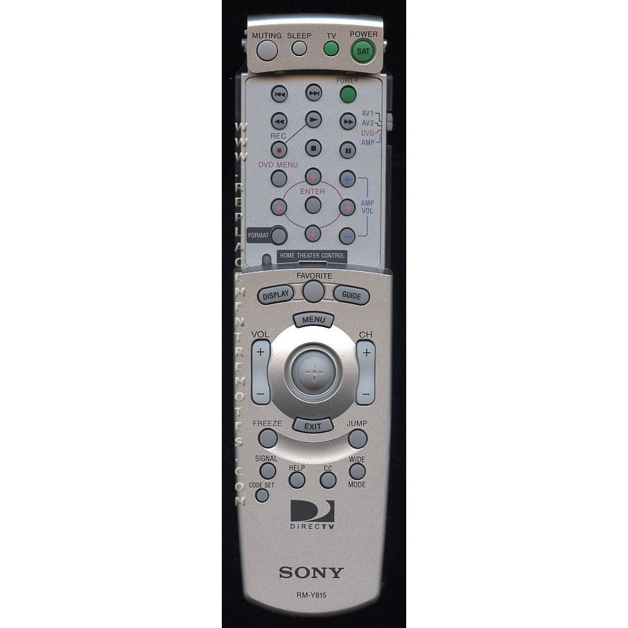 Sony RMY815 Satellite Remote Control