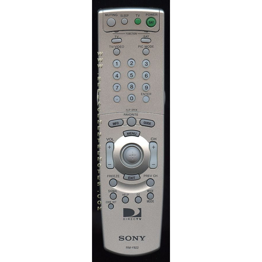 Sony RMY822 Satellite Remote Control