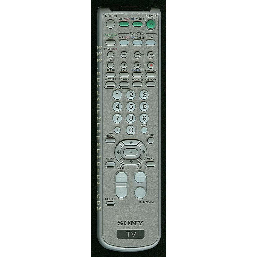 Sony RMYD001 TV Remote Control