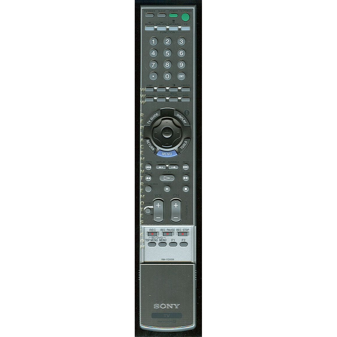 Sony RMYD009 TV Remote Control