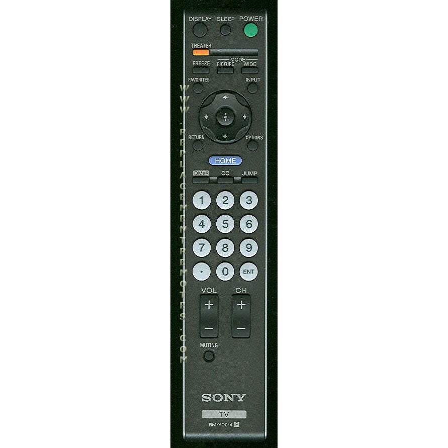 Sony RMYD014 TV Remote Control