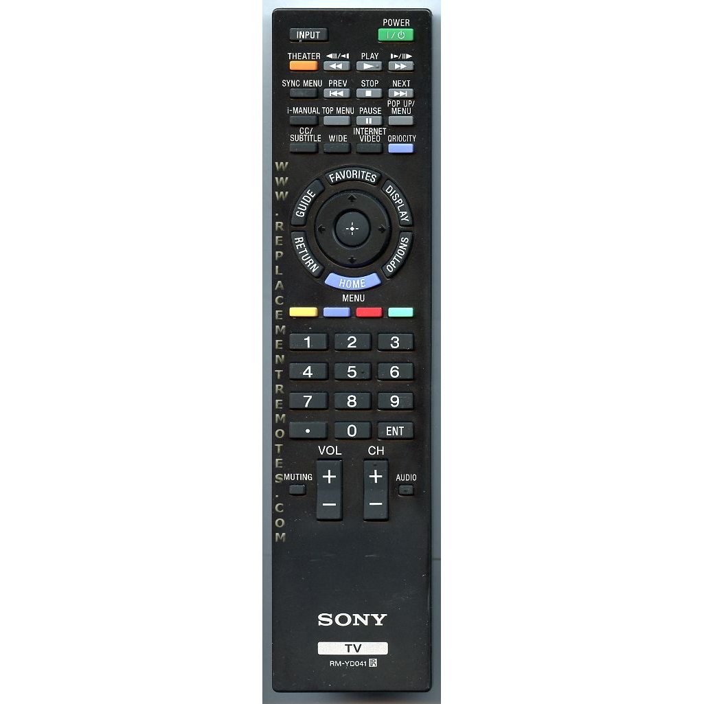 Sony RMYD041 TV/DVD Remote Control