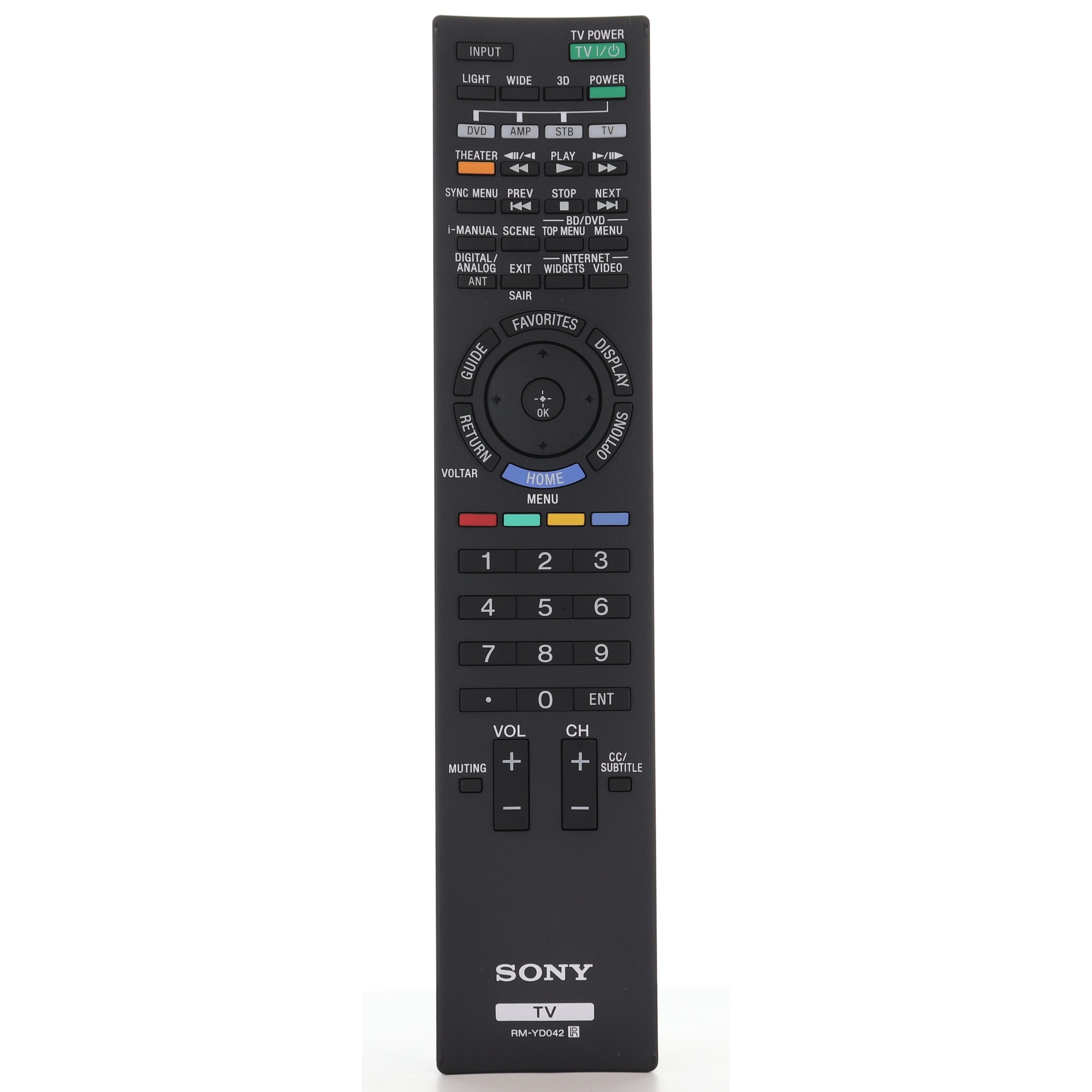 Sony RMYD042 TV Remote Control