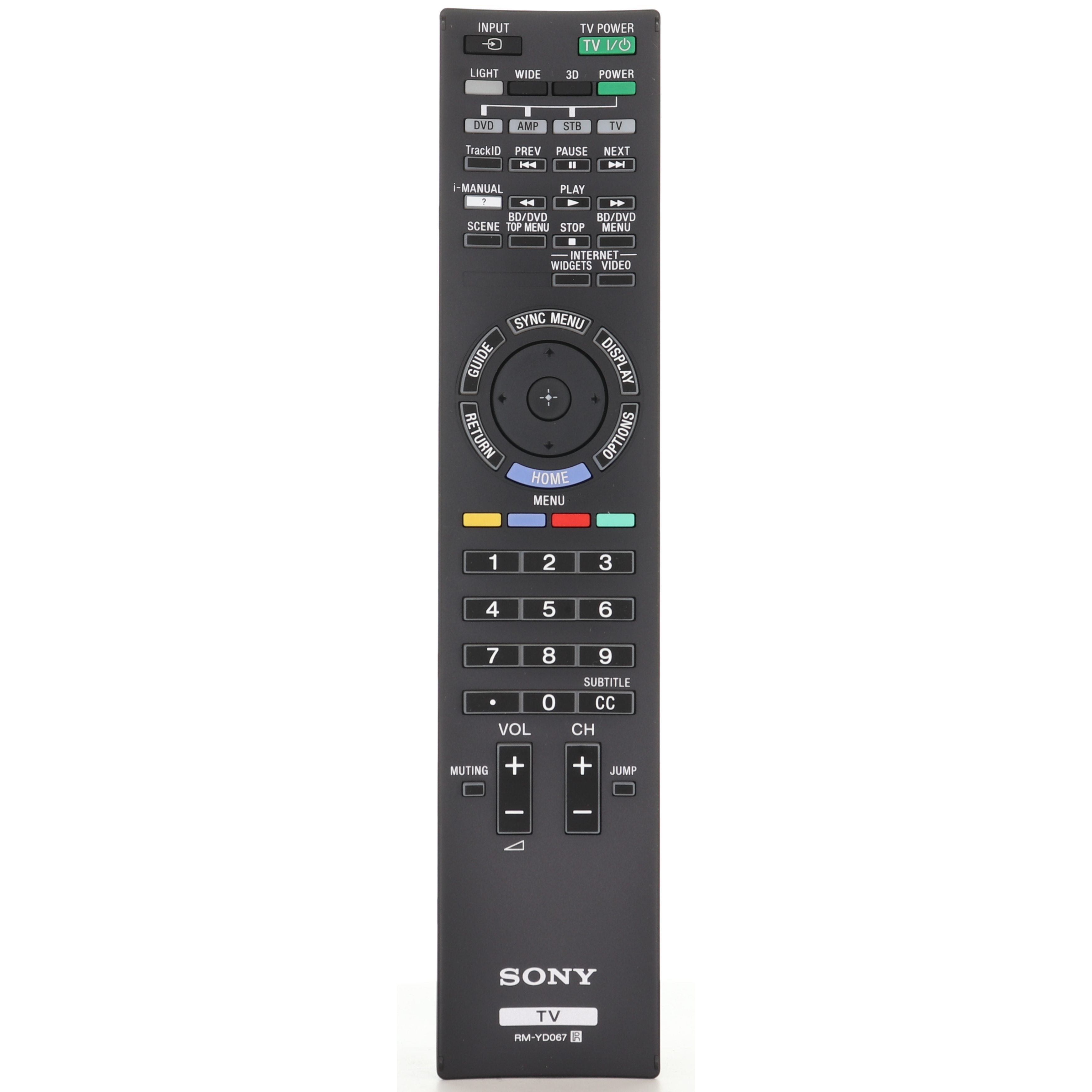 Sony RMYD067 TV Remote Control