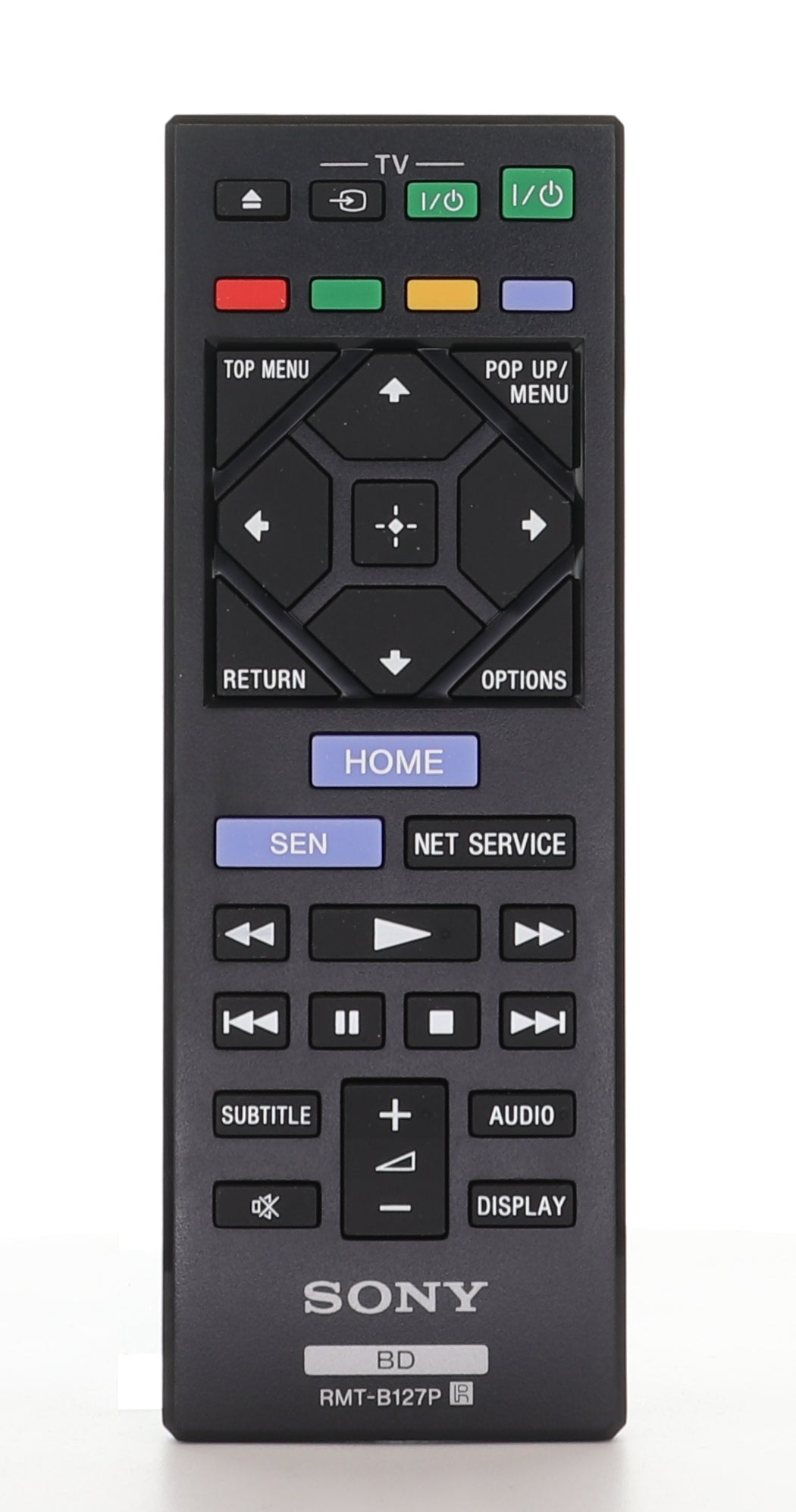 Sony RMTB127P Blu-ray Remote Control