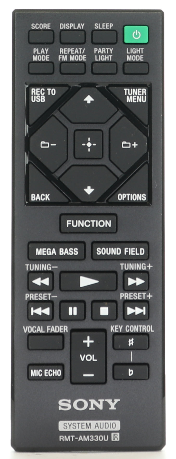 Sony RMTAM330U Audio Remote Control