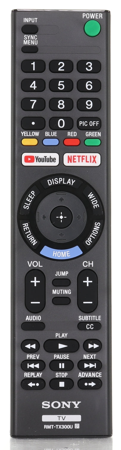 Sony RMTTX300U TV Remote Control