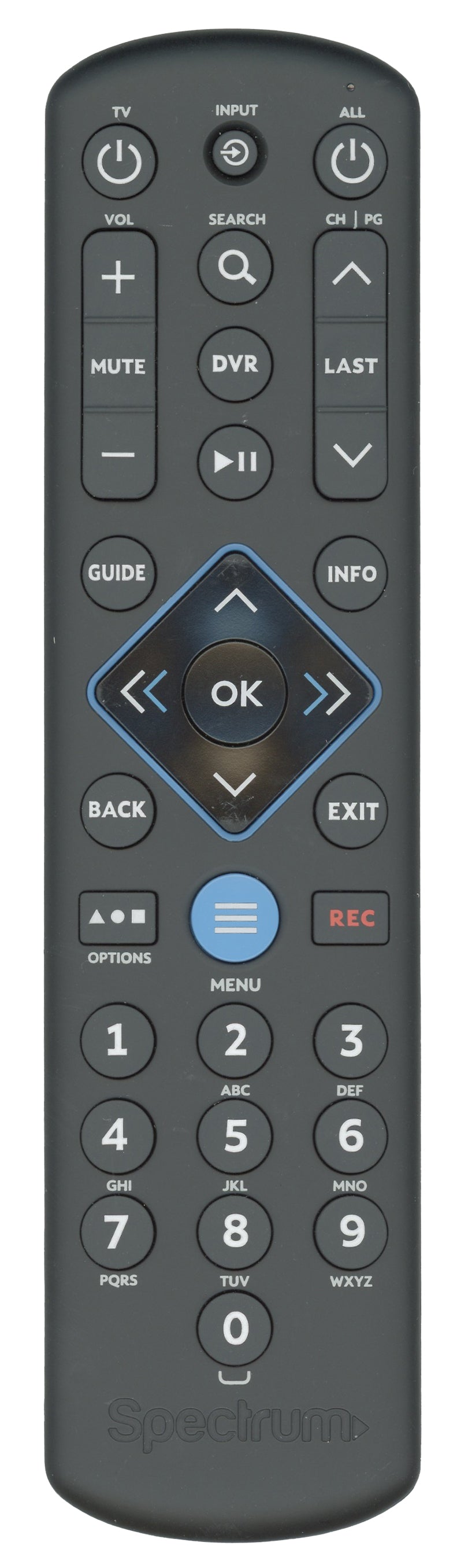 Spectrum SR002R SMART VOICE Cable Remote Control