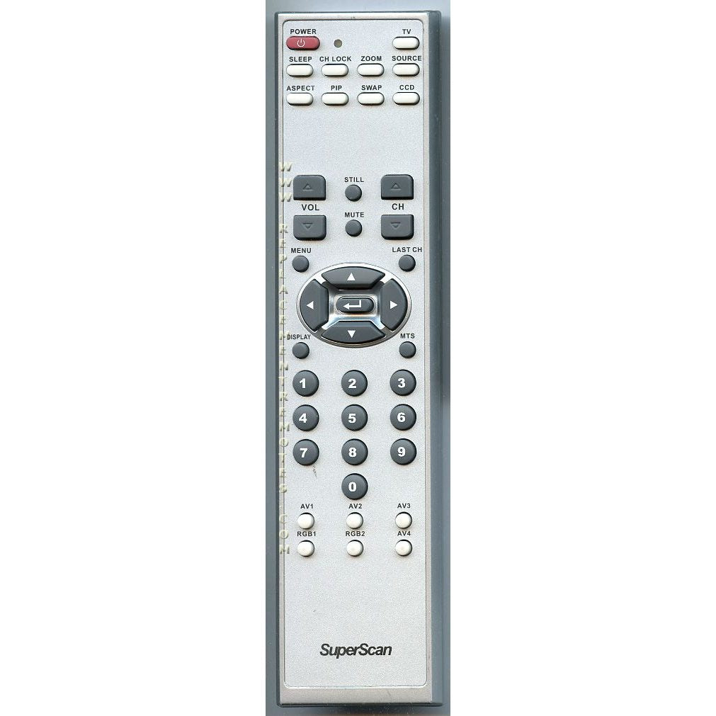 Superscan SSH2442 TV Remote Control