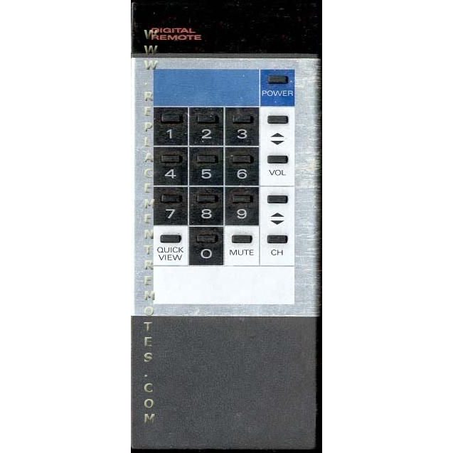 Sylvania 00T176AGAG01 TV Remote Control