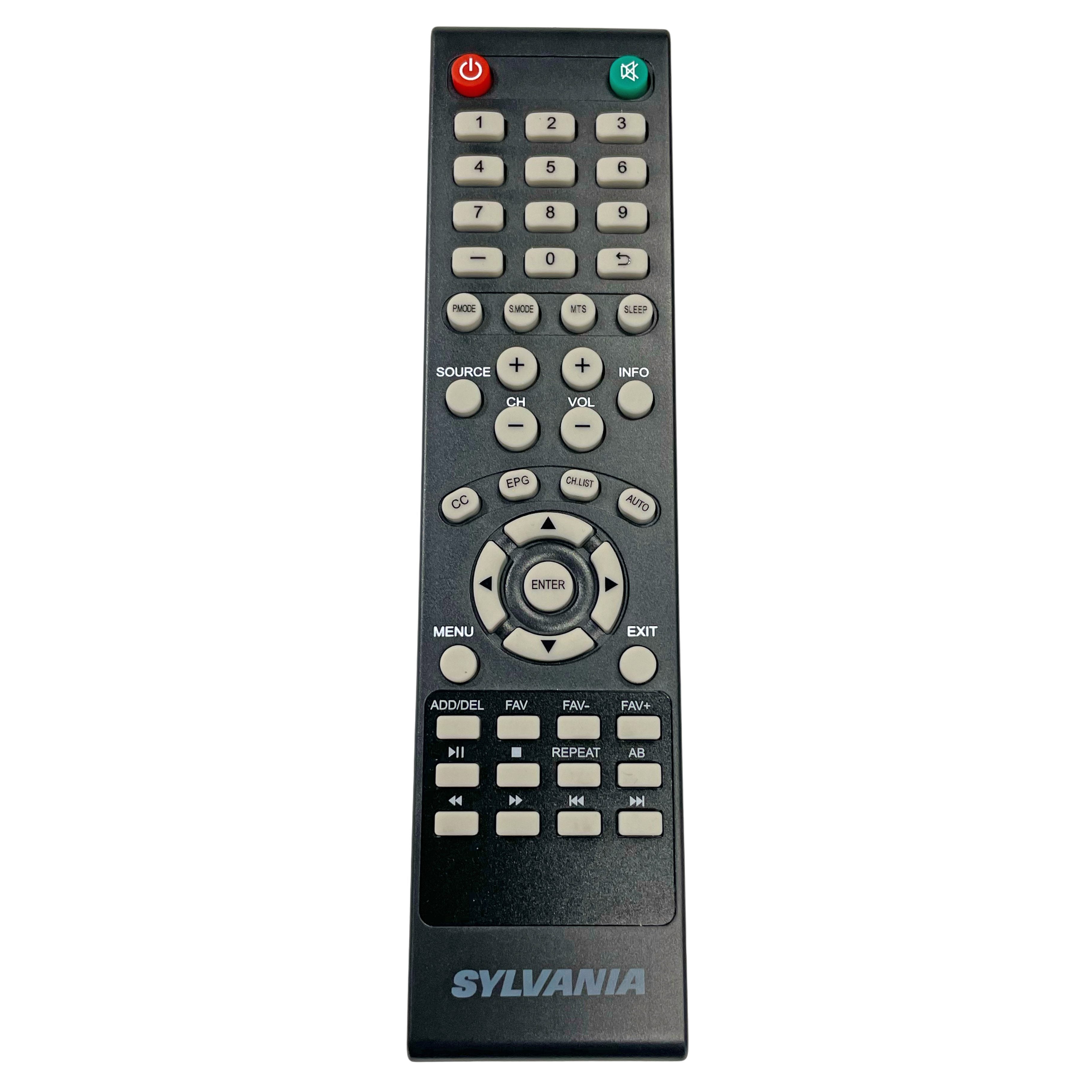 Sylvania 19FS5547REM TV Remote Control