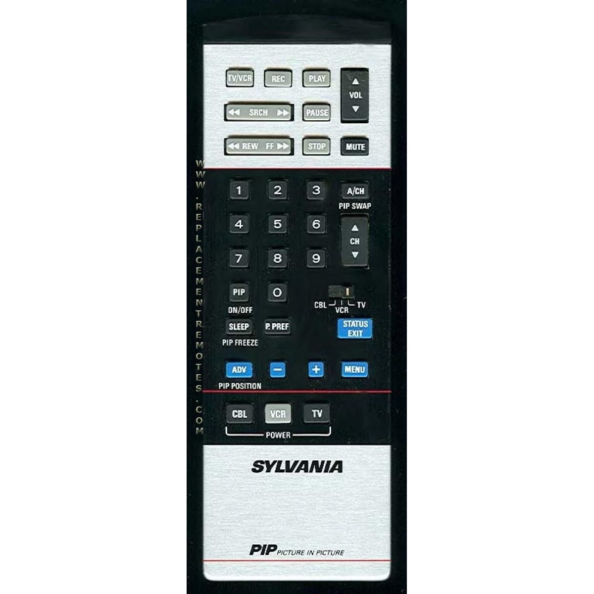 Sylvania 50319AAG02 TV Remote Control