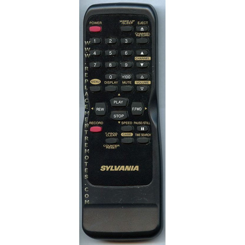 Sylvania N0123UD TV/VCR Remote Control