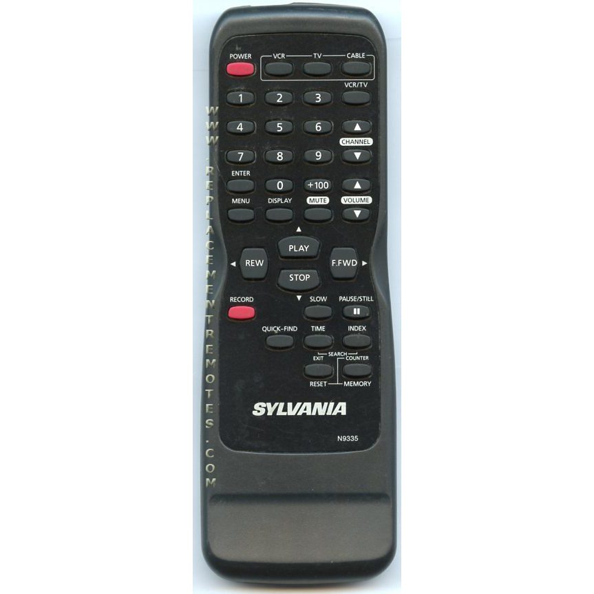 Sylvania N9335UD VCR Remote Control