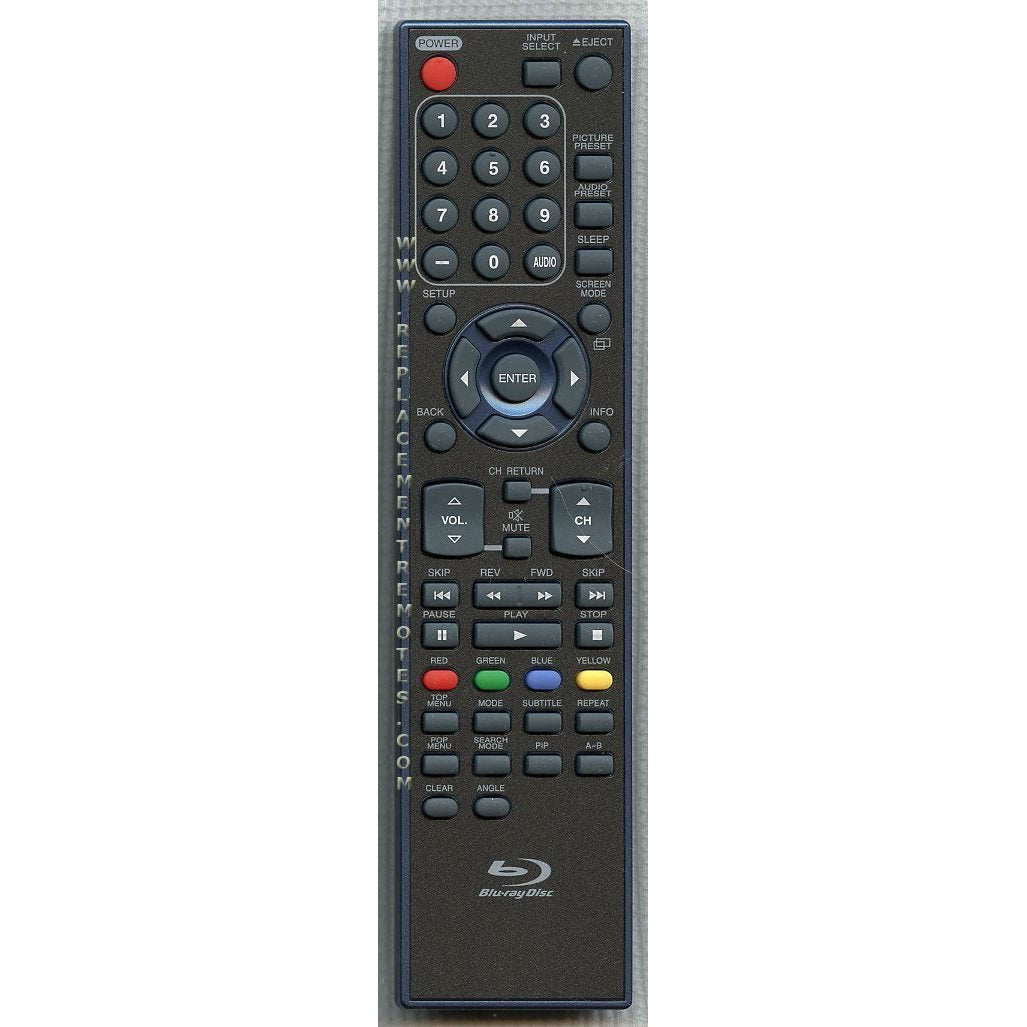 Sylvania NF035UD TV/DVD Remote Control