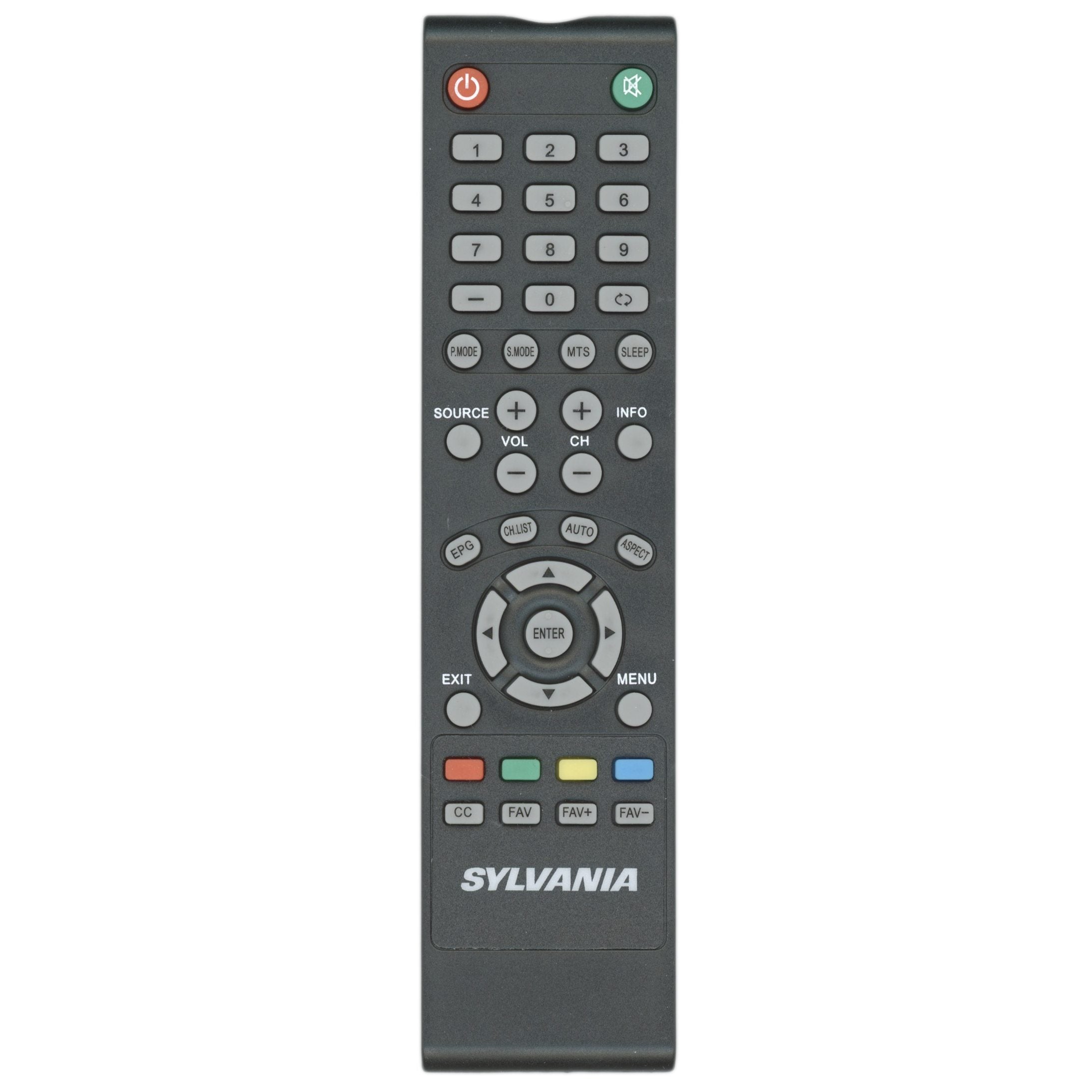 Sylvania PLDEDSL1.0 TV Remote Control