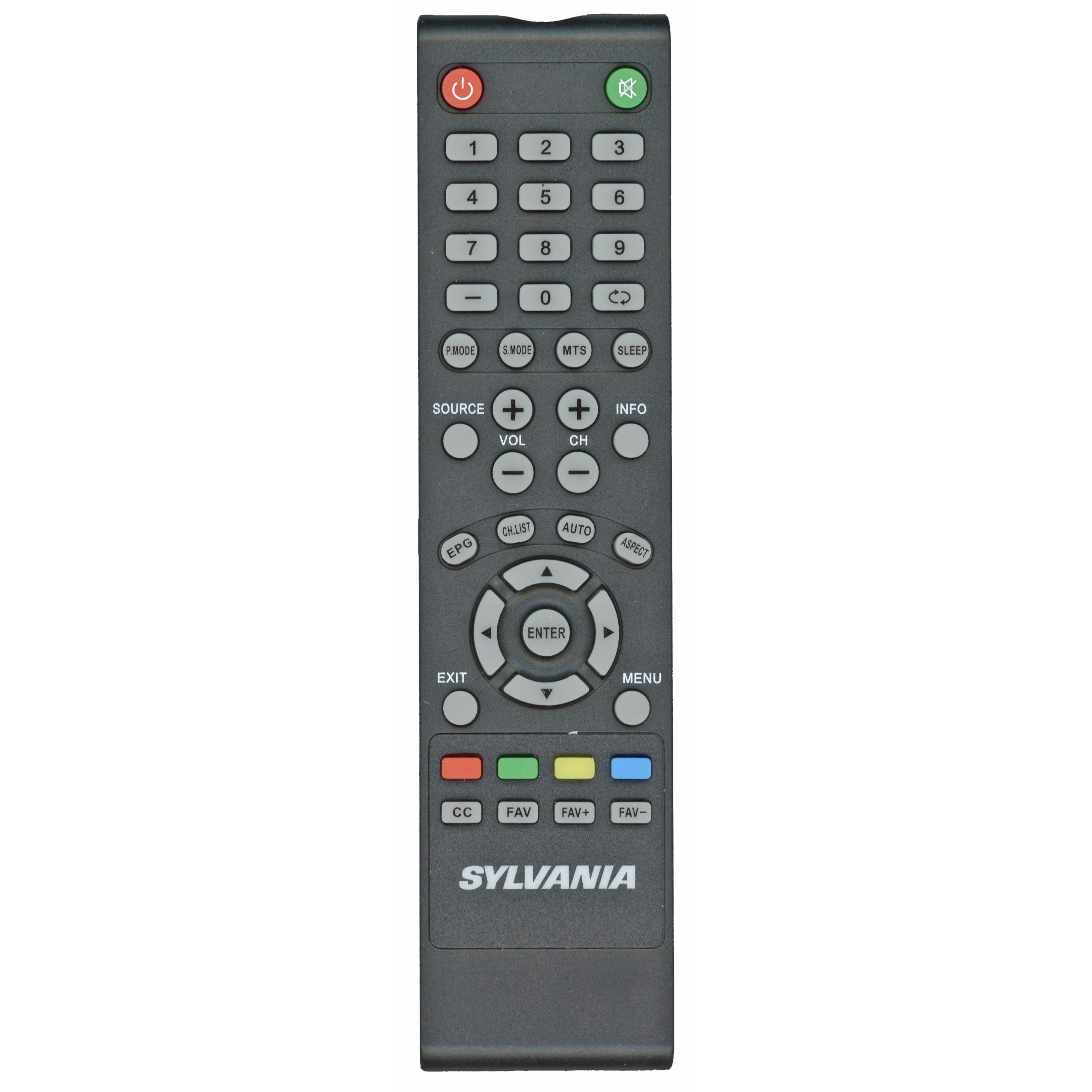 Sylvania SLED1915ABrem TV Remote Control