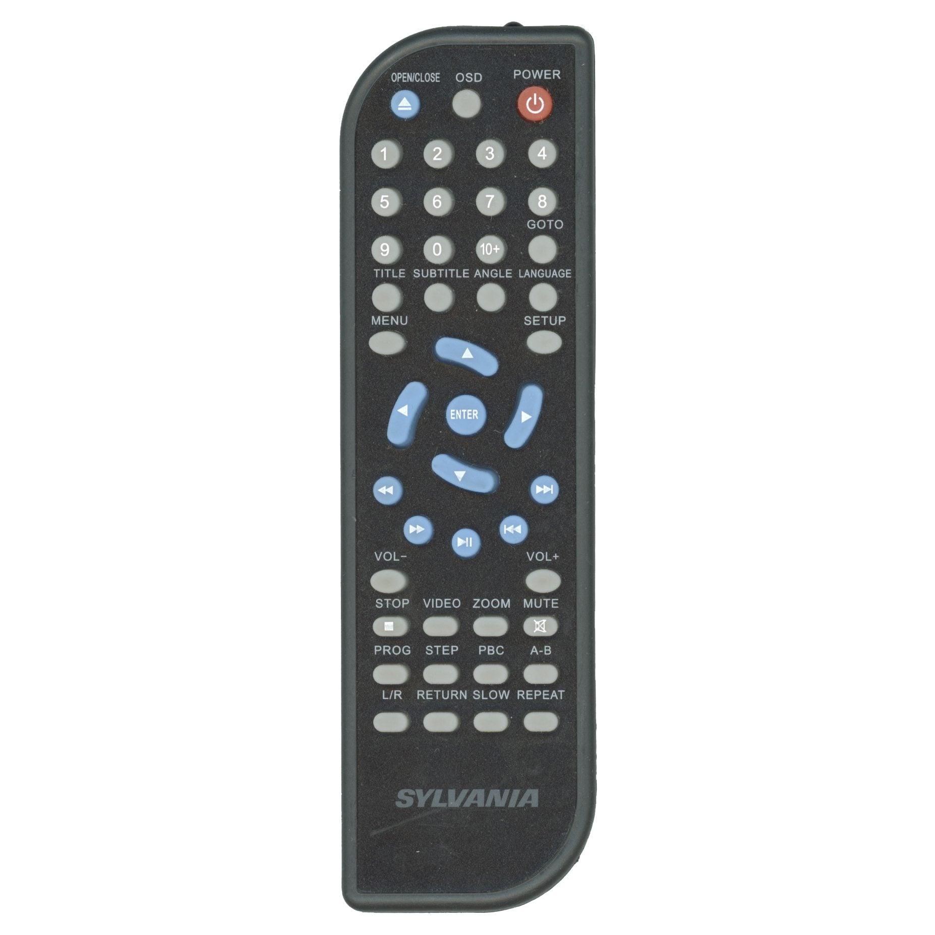 Sylvania SYLDV001 DVD Remote Control