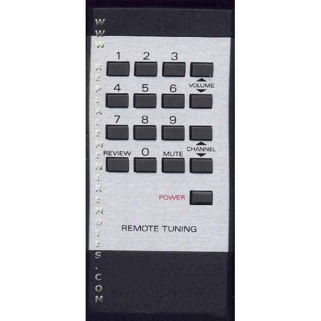 Sylvania T174ABWA01 TV Remote Control