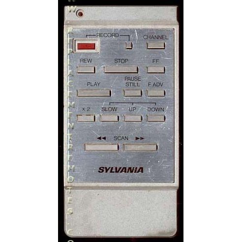 Sylvania VSQS0108 VCR Remote Control